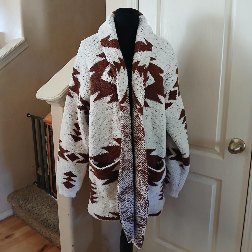 Idyllwind Hanover Fluffy Knit Southwestern Cardigan XXL Boho Western Cowgirl